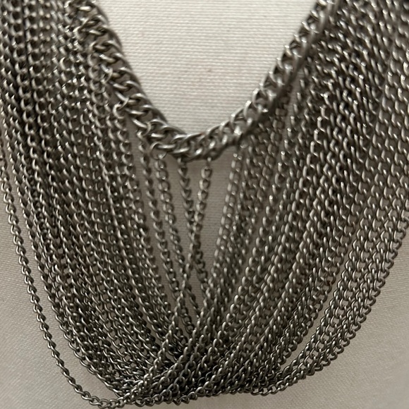 Elegant Silver Chain Necklace - Picture 2 of 5